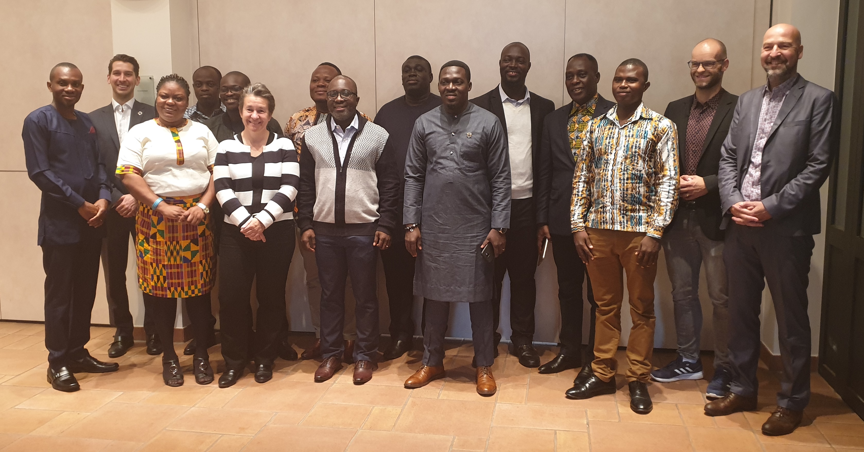 Ghanaische Delegation am 27.09.2019